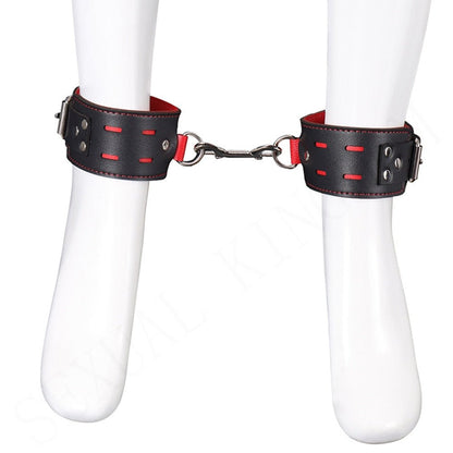 Adjustable Leather Handcuffs and Shackles BDSM Bondage Bundling Femdom Fun Adult Sex Bondage Sex Toys for Woman Couples - My StoreAdjustable Leather Handcuffs and Shackles BDSM Bondage Bundling Femdom Fun Adult Sex Bondage Sex Toys for Woman Couples33sextoysMy StoreChina-BlackTHBlackAdjustable Leather Handcuffs and Shackles BDSM Bondage Bundling Femdom Fun Adult Sex Bondage Sex Toys for Woman Couples
