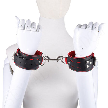 Adjustable Leather Handcuffs and Shackles BDSM Bondage Bundling Femdom Fun Adult Sex Bondage Sex Toys for Woman Couples - My StoreAdjustable Leather Handcuffs and Shackles BDSM Bondage Bundling Femdom Fun Adult Sex Bondage Sex Toys for Woman Couples33sextoysMy StoreChina-BlackTHBlackAdjustable Leather Handcuffs and Shackles BDSM Bondage Bundling Femdom Fun Adult Sex Bondage Sex Toys for Woman Couples