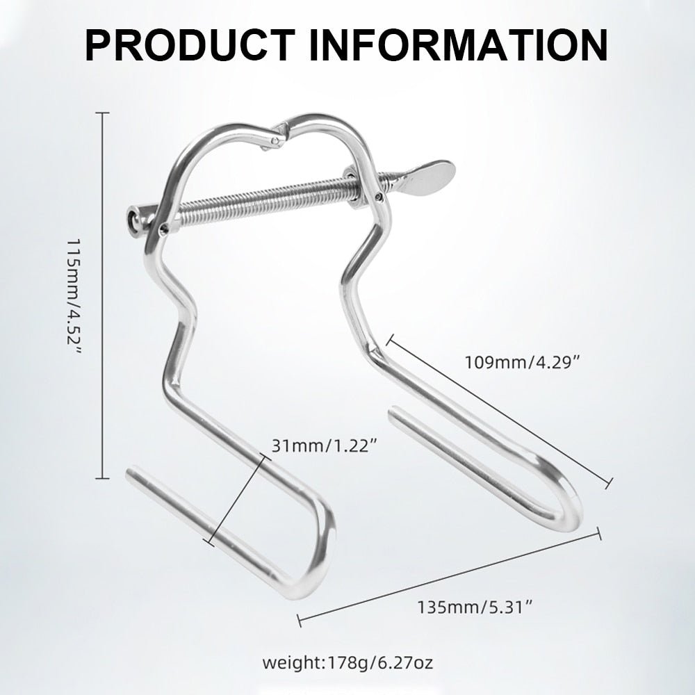 Adjustable Stainless Steel Anal Expander Vaginal Speculum BDSM Slave Anus Pussy Dilator Anal Toys Anal Vagina Enema Sex Products - My StoreAdjustable Stainless Steel Anal Expander Vaginal Speculum BDSM Slave Anus Pussy Dilator Anal Toys Anal Vagina Enema Sex Products33sextoysMy StoreAs shownAs shownAdjustable Stainless Steel Anal Expander Vaginal Speculum BDSM Slave Anus Pussy Dilator Anal Toys Anal Vagina Enema Sex Products