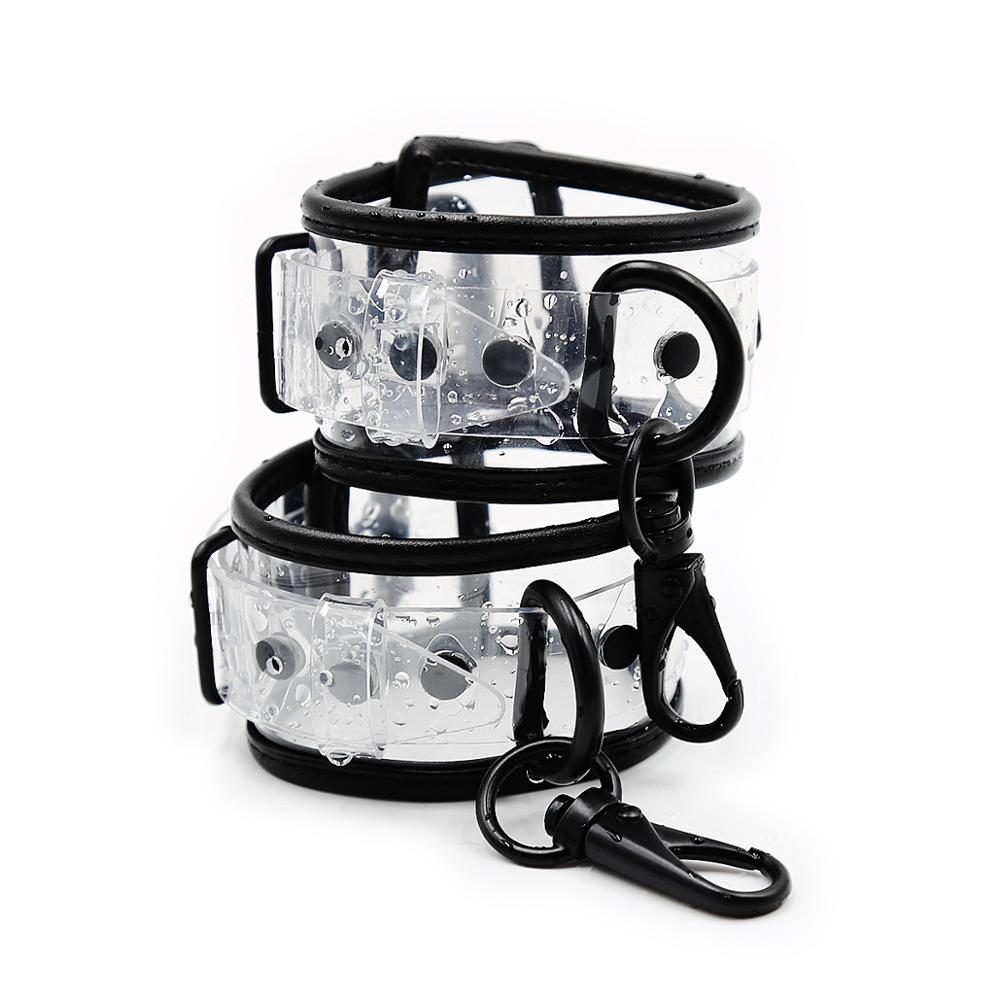 Adjustable Transparent PVC Handcuffs Ankle Cuffs Collar Neck Manacle BDSM Bondage Restraints Shackles Fetish Sex Toy for Couples - My StoreAdjustable Transparent PVC Handcuffs Ankle Cuffs Collar Neck Manacle BDSM Bondage Restraints Shackles Fetish Sex Toy for Couples33sextoysMy StoreYMQ146-CollarYMQ146 - CollarAdjustable Transparent PVC Handcuffs Ankle Cuffs Collar Neck Manacle BDSM Bondage Restraints Shackles Fetish Sex Toy for Couples