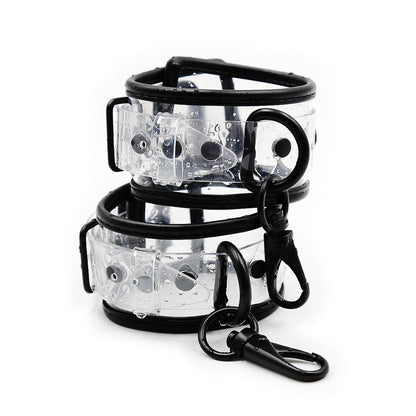 Adjustable Transparent PVC Handcuffs Ankle Cuffs Collar Neck Manacle BDSM Bondage Restraints Shackles Fetish Sex Toy for Couples - My StoreAdjustable Transparent PVC Handcuffs Ankle Cuffs Collar Neck Manacle BDSM Bondage Restraints Shackles Fetish Sex Toy for Couples33sextoysMy StoreYMQ146-CollarYMQ146 - CollarAdjustable Transparent PVC Handcuffs Ankle Cuffs Collar Neck Manacle BDSM Bondage Restraints Shackles Fetish Sex Toy for Couples