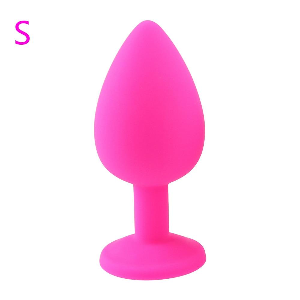Adult Game Silicone Anal Plug Jewelry Dildo Vibrator Sex Toys for Woman Prostate Massager Bullet Vibrador Butt Plug For Men Gay - My StoreAdult Game Silicone Anal Plug Jewelry Dildo Vibrator Sex Toys for Woman Prostate Massager Bullet Vibrador Butt Plug For Men Gay33sextoysMy StoreHH43-Red-SRed - SAdult Game Silicone Anal Plug Jewelry Dildo Vibrator Sex Toys for Woman Prostate Massager Bullet Vibrador Butt Plug For Men Gay