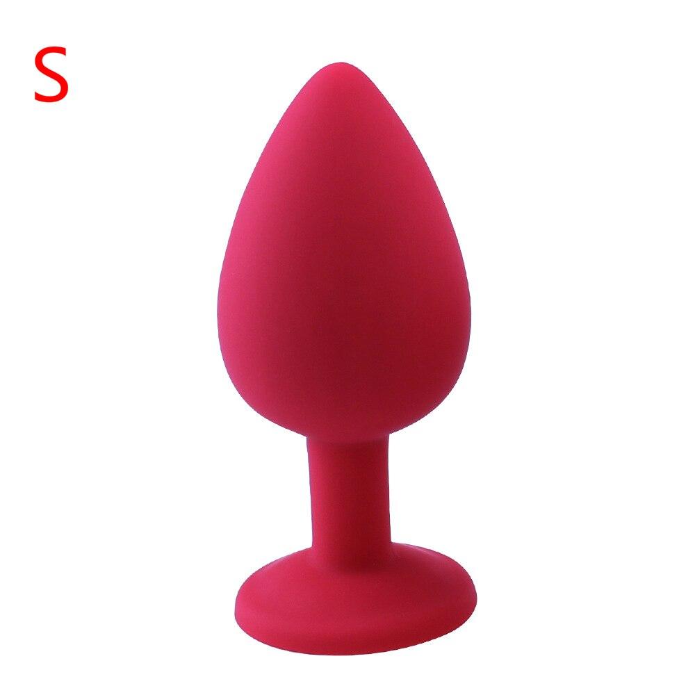Adult Game Silicone Anal Plug Jewelry Dildo Vibrator Sex Toys for Woman Prostate Massager Bullet Vibrador Butt Plug For Men Gay - My StoreAdult Game Silicone Anal Plug Jewelry Dildo Vibrator Sex Toys for Woman Prostate Massager Bullet Vibrador Butt Plug For Men Gay33sextoysMy StoreHH43-Red-SRed - SAdult Game Silicone Anal Plug Jewelry Dildo Vibrator Sex Toys for Woman Prostate Massager Bullet Vibrador Butt Plug For Men Gay