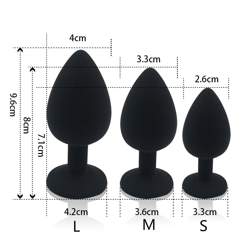 Adult Game Silicone Anal Plug Jewelry Dildo Vibrator Sex Toys for Woman Prostate Massager Bullet Vibrador Butt Plug For Men Gay - My StoreAdult Game Silicone Anal Plug Jewelry Dildo Vibrator Sex Toys for Woman Prostate Massager Bullet Vibrador Butt Plug For Men Gay33sextoysMy StoreHH43-Red-SRed - SAdult Game Silicone Anal Plug Jewelry Dildo Vibrator Sex Toys for Woman Prostate Massager Bullet Vibrador Butt Plug For Men Gay