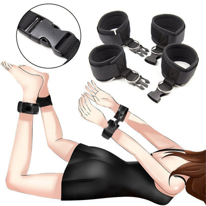 Adult Games Slave Sex Toys for Woman BDSM Bondage Restraints Adjustable Handcuffs Ankle Nylon Straps Fetish Couples Sex Products - My StoreAdult Games Slave Sex Toys for Woman BDSM Bondage Restraints Adjustable Handcuffs Ankle Nylon Straps Fetish Couples Sex Products33sextoysMy StoreBlackBlackAdult Games Slave Sex Toys for Woman BDSM Bondage Restraints Adjustable Handcuffs Ankle Nylon Straps Fetish Couples Sex Products