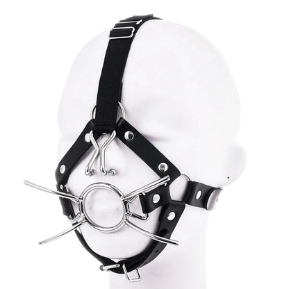 Adult Leather Head Bondage Harness Hood Mask with Metal Restraint Nose Hook Erotic Gadget for Couple BDSM Interactive Sex Toys - My StoreAdult Leather Head Bondage Harness Hood Mask with Metal Restraint Nose Hook Erotic Gadget for Couple BDSM Interactive Sex Toysthai - adultMy StoreAAdult Leather Head Bondage Harness Hood Mask with Metal Restraint Nose Hook Erotic Gadget for Couple BDSM Interactive Sex Toys