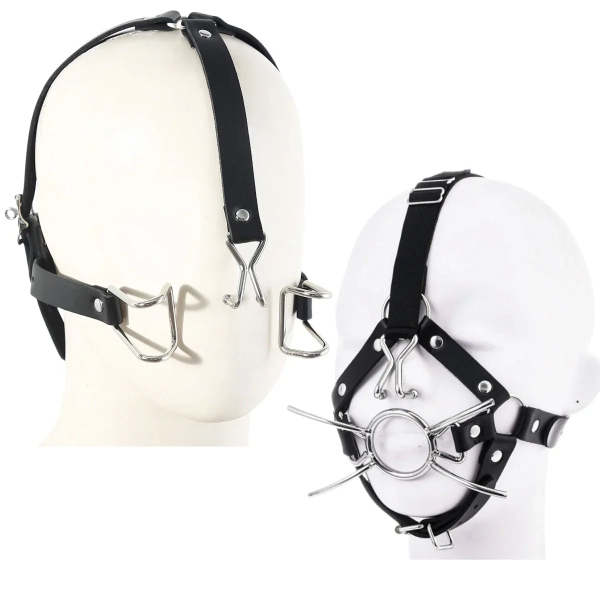 Adult Leather Head Bondage Harness Hood Mask with Metal Restraint Nose Hook Erotic Gadget for Couple BDSM Interactive Sex Toys - My StoreAdult Leather Head Bondage Harness Hood Mask with Metal Restraint Nose Hook Erotic Gadget for Couple BDSM Interactive Sex Toysthai - adultMy StoreAAdult Leather Head Bondage Harness Hood Mask with Metal Restraint Nose Hook Erotic Gadget for Couple BDSM Interactive Sex Toys