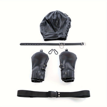 Adult Sex Restraints Toys Mask Paws Gloves Neck Collar BDSM Role Play Training Bondage Set - My StoreAdult Sex Restraints Toys Mask Paws Gloves Neck Collar BDSM Role Play Training Bondage Setthai - adultMy StoreBlackAdult Sex Restraints Toys Mask Paws Gloves Neck Collar BDSM Role Play Training Bondage Set