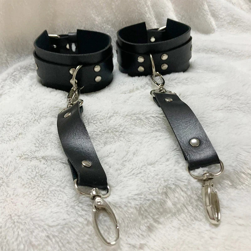 Adult Sex Toys BDSM Bondage Gear Adjustable Handcuffs Ankle Cuffs Open Leg Restraint Fetish Restraints Collar No Vibrators SM 18 - My StoreAdult Sex Toys BDSM Bondage Gear Adjustable Handcuffs Ankle Cuffs Open Leg Restraint Fetish Restraints Collar No Vibrators SM 18thai - adultMy Store02black - handcuffsAdult Sex Toys BDSM Bondage Gear Adjustable Handcuffs Ankle Cuffs Open Leg Restraint Fetish Restraints Collar No Vibrators SM 18