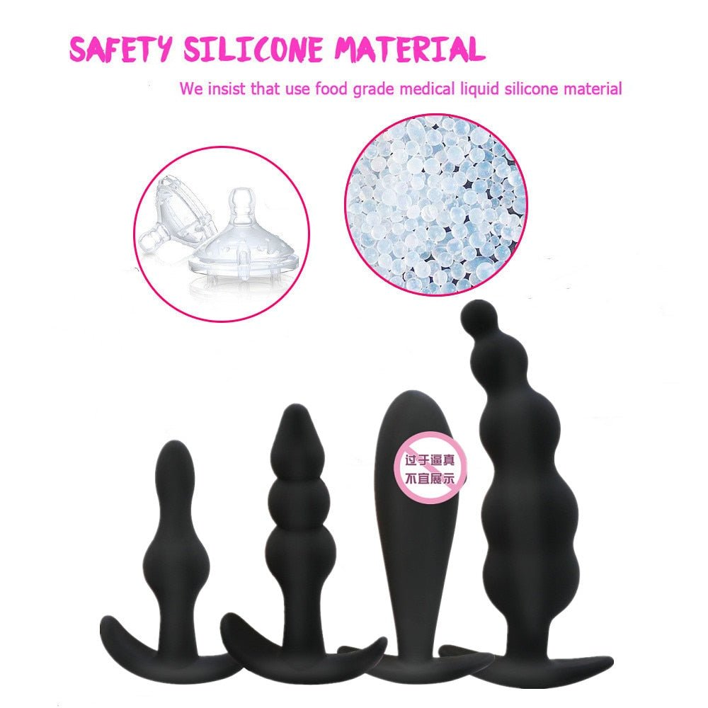 Adult Silicone Anal Plug Dildo Vibrator for women men Prostate Massager Anal toys Butt Plug Sex Toys for Women intimate toys - My StoreAdult Silicone Anal Plug Dildo Vibrator for women men Prostate Massager Anal toys Butt Plug Sex Toys for Women intimate toys33sextoysMy Store11Adult Silicone Anal Plug Dildo Vibrator for women men Prostate Massager Anal toys Butt Plug Sex Toys for Women intimate toys