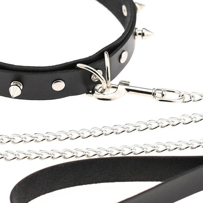 Adults Sexy Toy Erotic Faux Leather BDSM Choker Rivet Neck Collar Traction Rope Bondage Restraint Sex Toys for Couple Game - My StoreAdults Sexy Toy Erotic Faux Leather BDSM Choker Rivet Neck Collar Traction Rope Bondage Restraint Sex Toys for Couple Game33sextoysMy StoreBlackBlackAdults Sexy Toy Erotic Faux Leather BDSM Choker Rivet Neck Collar Traction Rope Bondage Restraint Sex Toys for Couple Game