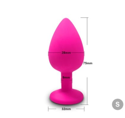 Anal Plug Butt Sex Toys for Women Men Soft Silicone Prostate Massager Mini Erotic Bullet Vibrator Anal Toys for Adults 18 - My StoreAnal Plug Butt Sex Toys for Women Men Soft Silicone Prostate Massager Mini Erotic Bullet Vibrator Anal Toys for Adults 1833sextoysMy StoreAP-L-PKAP - L - PKAnal Plug Butt Sex Toys for Women Men Soft Silicone Prostate Massager Mini Erotic Bullet Vibrator Anal Toys for Adults 18