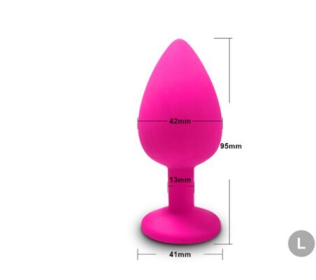 Anal Plug Butt Sex Toys for Women Men Soft Silicone Prostate Massager Mini Erotic Bullet Vibrator Anal Toys for Adults 18 - My StoreAnal Plug Butt Sex Toys for Women Men Soft Silicone Prostate Massager Mini Erotic Bullet Vibrator Anal Toys for Adults 1833sextoysMy StoreAP-L-PKAP - L - PKAnal Plug Butt Sex Toys for Women Men Soft Silicone Prostate Massager Mini Erotic Bullet Vibrator Anal Toys for Adults 18