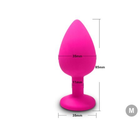 Anal Plug Butt Sex Toys for Women Men Soft Silicone Prostate Massager Mini Erotic Bullet Vibrator Anal Toys for Adults 18 - My StoreAnal Plug Butt Sex Toys for Women Men Soft Silicone Prostate Massager Mini Erotic Bullet Vibrator Anal Toys for Adults 1833sextoysMy StoreAP-L-PKAP - L - PKAnal Plug Butt Sex Toys for Women Men Soft Silicone Prostate Massager Mini Erotic Bullet Vibrator Anal Toys for Adults 18