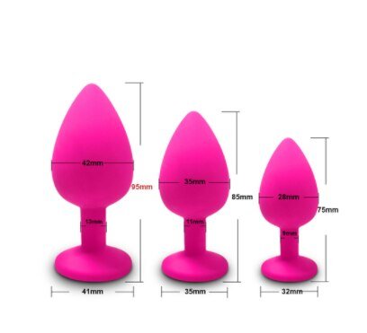 Anal Plug Butt Sex Toys for Women Men Soft Silicone Prostate Massager Mini Erotic Bullet Vibrator Anal Toys for Adults 18 - My StoreAnal Plug Butt Sex Toys for Women Men Soft Silicone Prostate Massager Mini Erotic Bullet Vibrator Anal Toys for Adults 1833sextoysMy StoreAP-L-PKAP - L - PKAnal Plug Butt Sex Toys for Women Men Soft Silicone Prostate Massager Mini Erotic Bullet Vibrator Anal Toys for Adults 18