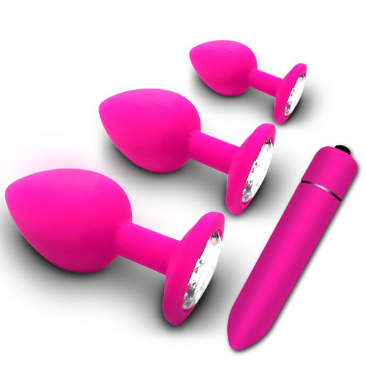 Anal Plug Butt Sex Toys for Women Men Soft Silicone Prostate Massager Mini Erotic Bullet Vibrator Anal Toys for Adults 18 - My StoreAnal Plug Butt Sex Toys for Women Men Soft Silicone Prostate Massager Mini Erotic Bullet Vibrator Anal Toys for Adults 1833sextoysMy StoreAP-L-PKAP - L - PKAnal Plug Butt Sex Toys for Women Men Soft Silicone Prostate Massager Mini Erotic Bullet Vibrator Anal Toys for Adults 18