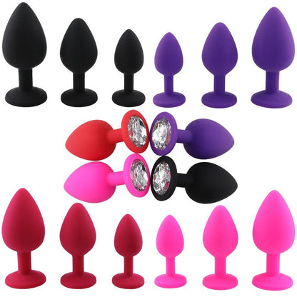 Anal Plug Sex Toys Silicone Butt Plug Dildo Vibrator Women/Men Anal Toys Intimate Goods Sex Toys for Women Gay Butt Plug - My StoreAnal Plug Sex Toys Silicone Butt Plug Dildo Vibrator Women/Men Anal Toys Intimate Goods Sex Toys for Women Gay Butt Plug33sextoysMy StoreBlackBlackAnal Plug Sex Toys Silicone Butt Plug Dildo Vibrator Women/Men Anal Toys Intimate Goods Sex Toys for Women Gay Butt Plug