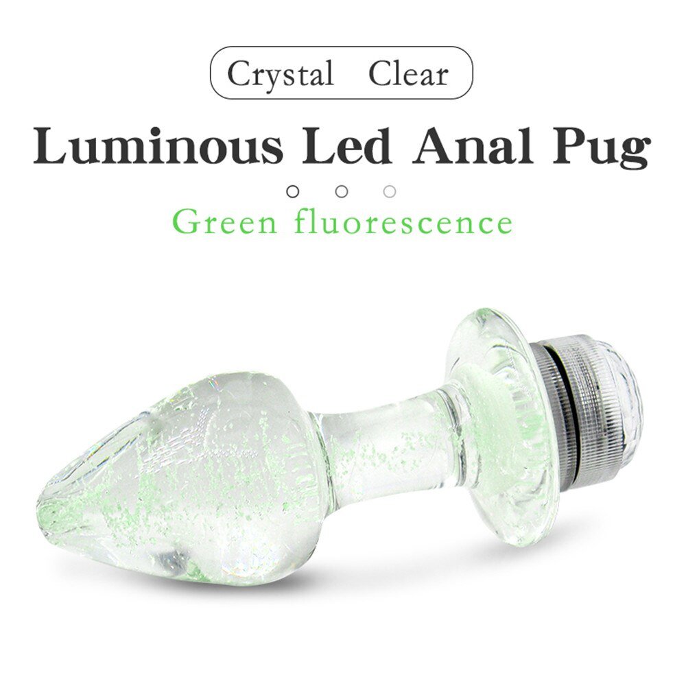 คริสตัล Anal Plug Vibrator Luminous Glass ปลั๊กไฟ LED รีโมทคอนโทรล Dildo ช่องคลอด Anal ของเล่นนวด Buttplugs - My Storeคริสตัล Anal Plug Vibrator Luminous Glass ปลั๊กไฟ LED รีโมทคอนโทรล Dildo ช่องคลอด Anal ของเล่นนวด Buttplugsthai - adultMy StoreSize Sคริสตัล Anal Plug Vibrator Luminous Glass ปลั๊กไฟ LED รีโมทคอนโทรล Dildo ช่องคลอด Anal ของเล่นนวด Buttplugs