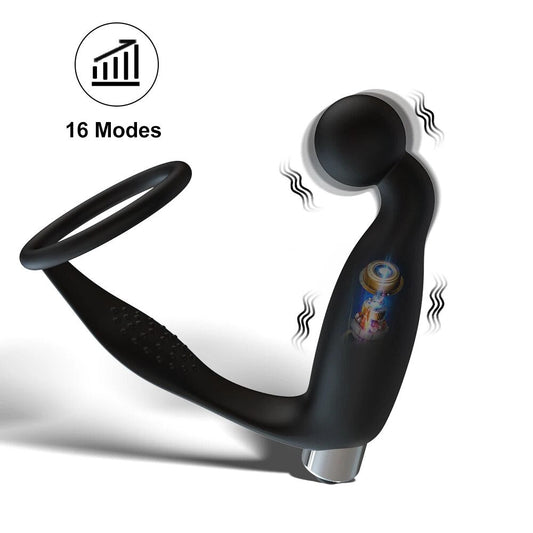 Anal Toy Prostate Male Vibrator Silicone Butt Plug Vibrator Sex Toys For Woman Anal Plug buttplug For Men Delay Ejaculation Ring - My StoreAnal Toy Prostate Male Vibrator Silicone Butt Plug Vibrator Sex Toys For Woman Anal Plug buttplug For Men Delay Ejaculation Ringthai - adultMy Store21053P01 - No BoxAnal Toy Prostate Male Vibrator Silicone Butt Plug Vibrator Sex Toys For Woman Anal Plug buttplug For Men Delay Ejaculation Ring