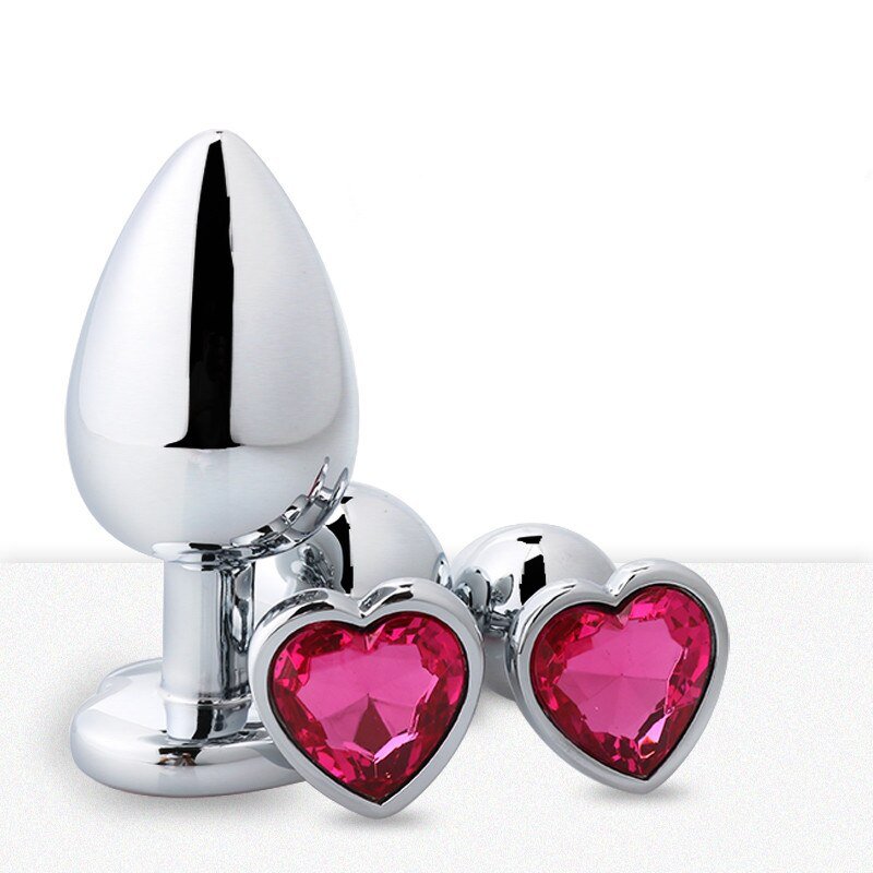 Anal Toys Heart - shaped Metal for Women Adult Sex Products Men Butt Plug Stainles Steel Anal Plugs Sex Vibrators Anal Dildo Toys - My StoreAnal Toys Heart - shaped Metal for Women Adult Sex Products Men Butt Plug Stainles Steel Anal Plugs Sex Vibrators Anal Dildo Toys33sextoysMy StoreS-black-28mmS - black28mmAnal Toys Heart - shaped Metal for Women Adult Sex Products Men Butt Plug Stainles Steel Anal Plugs Sex Vibrators Anal Dildo Toys