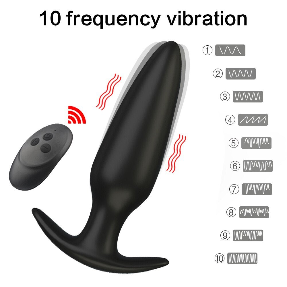 Anal Vibrator สำหรับ Man ไร้สายรีโมทคอนโทรลซิลิโคน Butt Plug สำหรับเกย์ Plug เพศของเล่นสำหรับผู้หญิงผลิตภัณฑ์สำหรับผู้ใหญ่ต่อมลูกหมากนวด - My StoreAnal Vibrator สำหรับ Man ไร้สายรีโมทคอนโทรลซิลิโคน Butt Plug สำหรับเกย์ Plug เพศของเล่นสำหรับผู้หญิงผลิตภัณฑ์สำหรับผู้ใหญ่ต่อมลูกหมากนวดthai - adultMy StoreS size With RemoteAnal Vibrator สำหรับ Man ไร้สายรีโมทคอนโทรลซิลิโคน Butt Plug สำหรับเกย์ Plug เพศของเล่นสำหรับผู้หญิงผลิตภัณฑ์สำหรับผู้ใหญ่ต่อมลูกหมากนวด