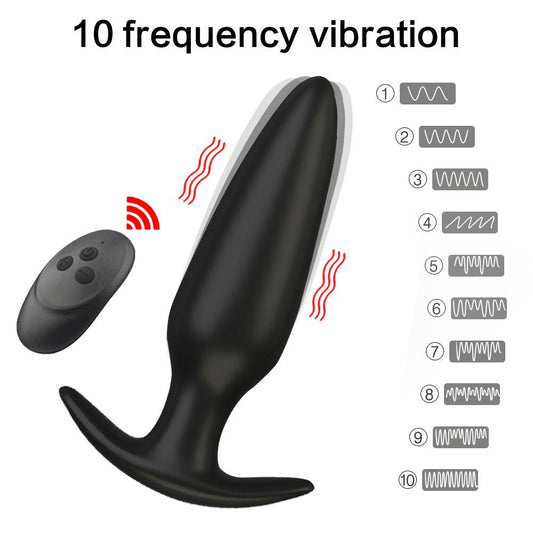 Anal Vibrator สำหรับ Man ไร้สายรีโมทคอนโทรลซิลิโคน Butt Plug สำหรับเกย์ Plug เพศของเล่นสำหรับผู้หญิงผลิตภัณฑ์สำหรับผู้ใหญ่ต่อมลูกหมากนวด - My StoreAnal Vibrator สำหรับ Man ไร้สายรีโมทคอนโทรลซิลิโคน Butt Plug สำหรับเกย์ Plug เพศของเล่นสำหรับผู้หญิงผลิตภัณฑ์สำหรับผู้ใหญ่ต่อมลูกหมากนวดthai - adultMy StoreS size With RemoteAnal Vibrator สำหรับ Man ไร้สายรีโมทคอนโทรลซิลิโคน Butt Plug สำหรับเกย์ Plug เพศของเล่นสำหรับผู้หญิงผลิตภัณฑ์สำหรับผู้ใหญ่ต่อมลูกหมากนวด