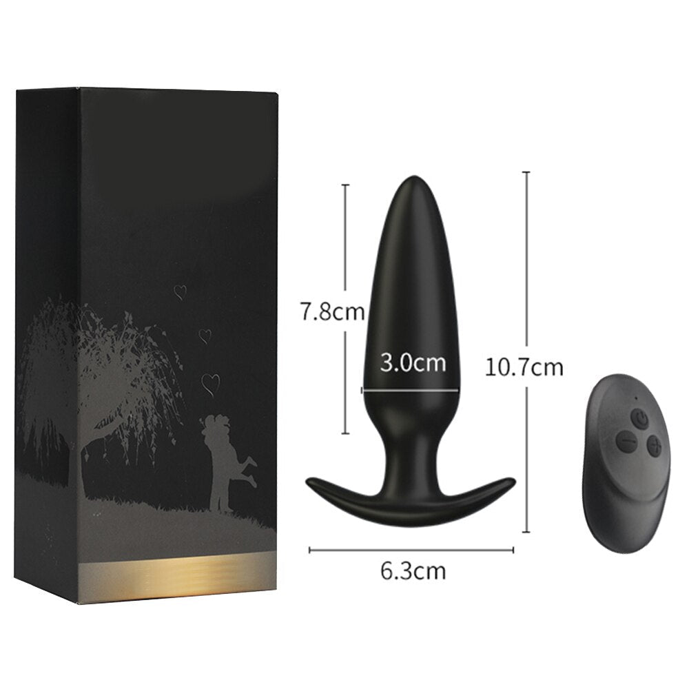 Anal Vibrator สำหรับ Man ไร้สายรีโมทคอนโทรลซิลิโคน Butt Plug สำหรับเกย์ Plug เพศของเล่นสำหรับผู้หญิงผลิตภัณฑ์สำหรับผู้ใหญ่ต่อมลูกหมากนวด - My StoreAnal Vibrator สำหรับ Man ไร้สายรีโมทคอนโทรลซิลิโคน Butt Plug สำหรับเกย์ Plug เพศของเล่นสำหรับผู้หญิงผลิตภัณฑ์สำหรับผู้ใหญ่ต่อมลูกหมากนวดthai - adultMy StoreS size With RemoteAnal Vibrator สำหรับ Man ไร้สายรีโมทคอนโทรลซิลิโคน Butt Plug สำหรับเกย์ Plug เพศของเล่นสำหรับผู้หญิงผลิตภัณฑ์สำหรับผู้ใหญ่ต่อมลูกหมากนวด