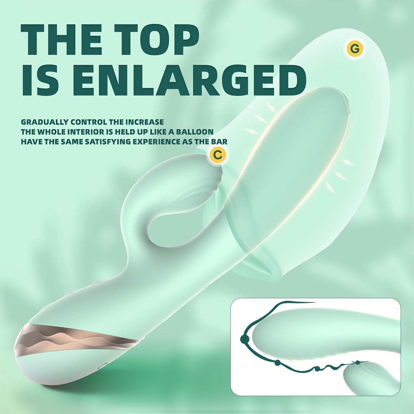 10 Frequency Vibration + Inflatable Vibration Stick. G-spot Vibrator. Inflatable Fit Massage Vaginal. Vibration Stimulation G-spot. Fresh Colors. Adult Sex Toys. Stimulation Vibration Stick Massage Stick For Couples. Couples Flirting