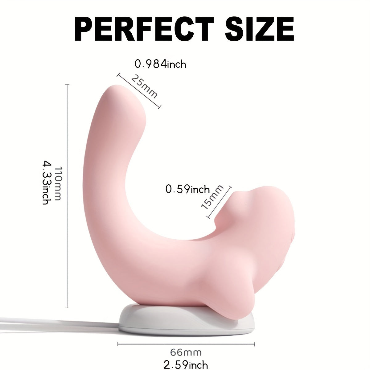 New Sexy Sex Toy G Spot Vibrator. Clitoral Sucking Sex Toys for Women Suction Adult Toys for Women Couple Play. Vibrating Sex Toy for Double Stimulation One-key burst function.5 Sucking Modes And 5 Vibration Modes