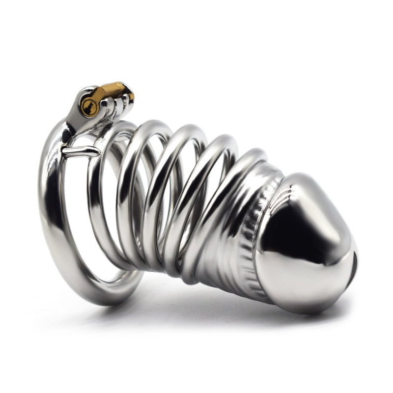 BDSM Adult Sex Toys Penis Cage Dick Ring Chastity Fetish Gay Slave Penis Extender Stainless Steel CB Lock Leten Scrotum - My StoreBDSM Adult Sex Toys Penis Cage Dick Ring Chastity Fetish Gay Slave Penis Extender Stainless Steel CB Lock Leten Scrotum33sextoysMy Storearc 50mmarc 50mmBDSM Adult Sex Toys Penis Cage Dick Ring Chastity Fetish Gay Slave Penis Extender Stainless Steel CB Lock Leten Scrotum