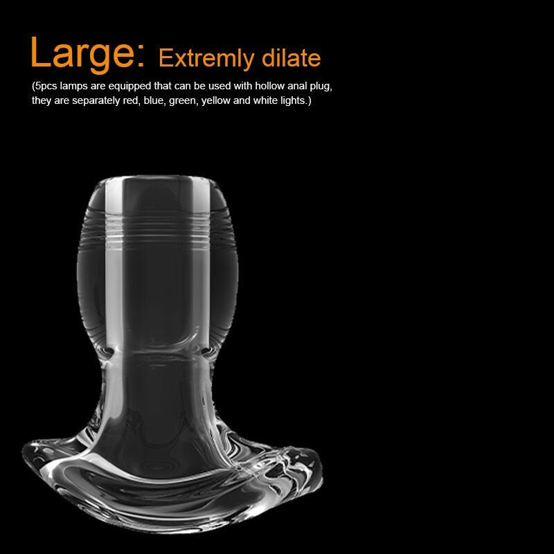 Bdsm Anal Dilator Hollow Anal Plug Glowing Dildo Big Butt Plug with Led Buttplug Men Prostate Massage Sex Toys Vagina Extender - My StoreBdsm Anal Dilator Hollow Anal Plug Glowing Dildo Big Butt Plug with Led Buttplug Men Prostate Massage Sex Toys Vagina Extender33sextoysMy StoreS anal dilator kitS anal dilator kitBdsm Anal Dilator Hollow Anal Plug Glowing Dildo Big Butt Plug with Led Buttplug Men Prostate Massage Sex Toys Vagina Extender