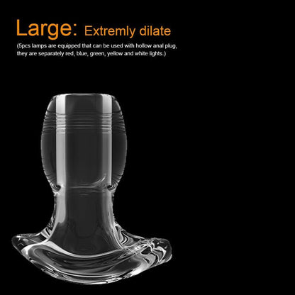 Bdsm Anal Dilator Hollow Anal Plug Glowing Dildo Big Butt Plug with Led Buttplug Men Prostate Massage Sex Toys Vagina Extender - My StoreBdsm Anal Dilator Hollow Anal Plug Glowing Dildo Big Butt Plug with Led Buttplug Men Prostate Massage Sex Toys Vagina Extender33sextoysMy StoreS anal dilator kitS anal dilator kitBdsm Anal Dilator Hollow Anal Plug Glowing Dildo Big Butt Plug with Led Buttplug Men Prostate Massage Sex Toys Vagina Extender
