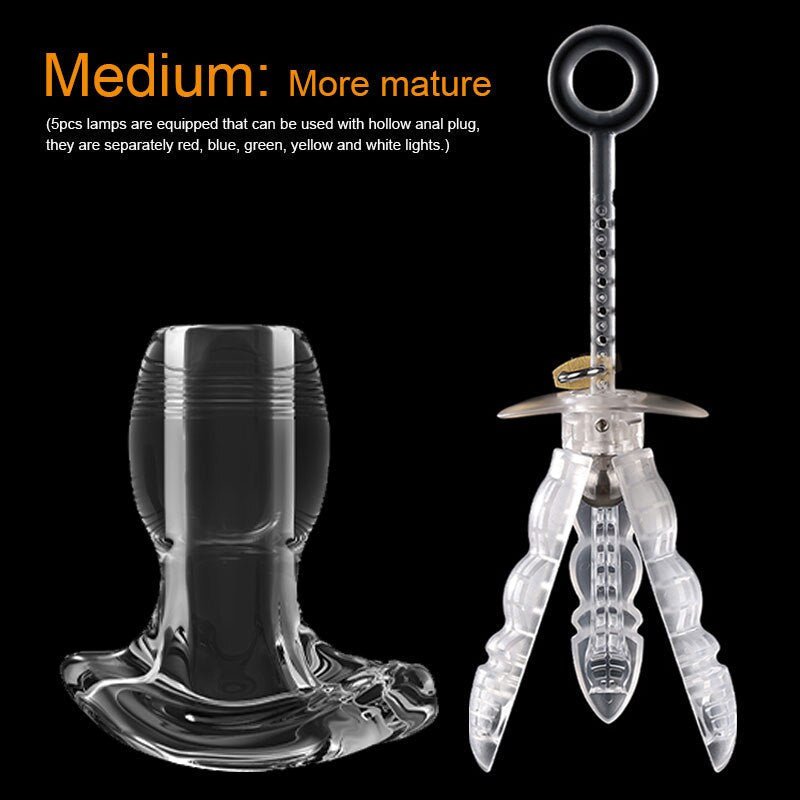 Bdsm Anal Dilator Hollow Anal Plug Glowing Dildo Big Butt Plug with Led Buttplug Men Prostate Massage Sex Toys Vagina Extender - My StoreBdsm Anal Dilator Hollow Anal Plug Glowing Dildo Big Butt Plug with Led Buttplug Men Prostate Massage Sex Toys Vagina Extender33sextoysMy StoreS anal dilator kitS anal dilator kitBdsm Anal Dilator Hollow Anal Plug Glowing Dildo Big Butt Plug with Led Buttplug Men Prostate Massage Sex Toys Vagina Extender