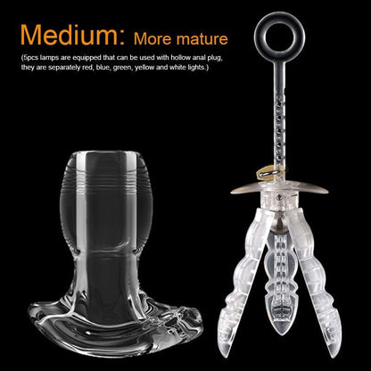 Bdsm Anal Dilator Hollow Anal Plug Glowing Dildo Big Butt Plug with Led Buttplug Men Prostate Massage Sex Toys Vagina Extender - My StoreBdsm Anal Dilator Hollow Anal Plug Glowing Dildo Big Butt Plug with Led Buttplug Men Prostate Massage Sex Toys Vagina Extender33sextoysMy StoreS anal dilator kitS anal dilator kitBdsm Anal Dilator Hollow Anal Plug Glowing Dildo Big Butt Plug with Led Buttplug Men Prostate Massage Sex Toys Vagina Extender