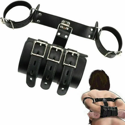 BDSM Bondage Body Restraints Reverse Back Handcuffs Adult Products Sex Game PU Leather Cuffs Sex Toys for Women Couples - My StoreBDSM Bondage Body Restraints Reverse Back Handcuffs Adult Products Sex Game PU Leather Cuffs Sex Toys for Women Couplesthai - adultMy StoreblackBDSM Bondage Body Restraints Reverse Back Handcuffs Adult Products Sex Game PU Leather Cuffs Sex Toys for Women Couples