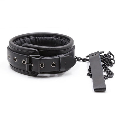 Bdsm Bondage Collar Genuine Leather and Iron Chain Link Metal Hole Slave Collars for Women Sex Toys for Couples Sex Restraints - My StoreBdsm Bondage Collar Genuine Leather and Iron Chain Link Metal Hole Slave Collars for Women Sex Toys for Couples Sex Restraints33sextoysMy StoreBlackBlackBdsm Bondage Collar Genuine Leather and Iron Chain Link Metal Hole Slave Collars for Women Sex Toys for Couples Sex Restraints