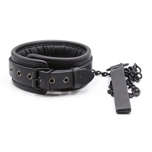 Bdsm Bondage Collar Genuine Leather and Iron Chain Link Metal Hole Slave Collars for Women Sex Toys for Couples Sex Restraints - My StoreBdsm Bondage Collar Genuine Leather and Iron Chain Link Metal Hole Slave Collars for Women Sex Toys for Couples Sex Restraints33sextoysMy StoreBlackBlackBdsm Bondage Collar Genuine Leather and Iron Chain Link Metal Hole Slave Collars for Women Sex Toys for Couples Sex Restraints