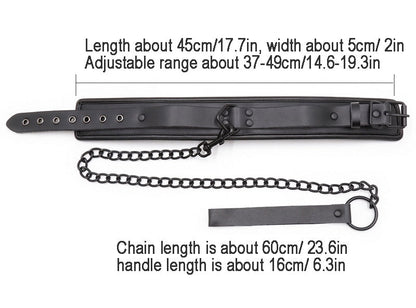 Bdsm Bondage Collar Genuine Leather and Iron Chain Link Metal Hole Slave Collars for Women Sex Toys for Couples Sex Restraints - My StoreBdsm Bondage Collar Genuine Leather and Iron Chain Link Metal Hole Slave Collars for Women Sex Toys for Couples Sex Restraints33sextoysMy StoreBlackBlackBdsm Bondage Collar Genuine Leather and Iron Chain Link Metal Hole Slave Collars for Women Sex Toys for Couples Sex Restraints