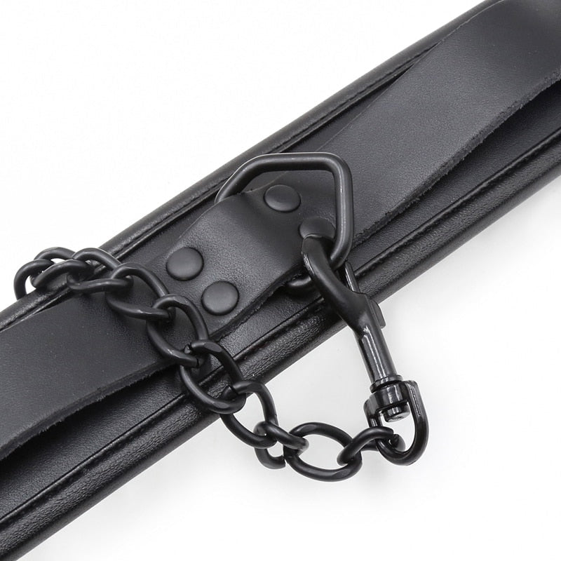 Bdsm Bondage Collar Genuine Leather and Iron Chain Link Metal Hole Slave Collars for Women Sex Toys for Couples Sex Restraints - My StoreBdsm Bondage Collar Genuine Leather and Iron Chain Link Metal Hole Slave Collars for Women Sex Toys for Couples Sex Restraints33sextoysMy StoreBlackBlackBdsm Bondage Collar Genuine Leather and Iron Chain Link Metal Hole Slave Collars for Women Sex Toys for Couples Sex Restraints