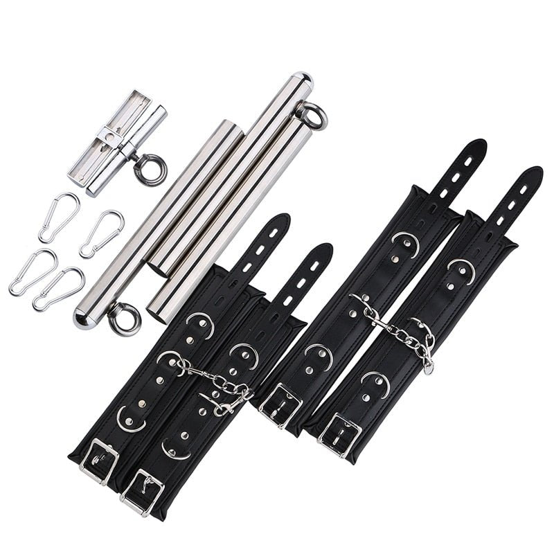Bdsm Bondage Removable Stainless Steel Spreader Bar Sex Slave Hand Cuffs Ankle Cuff Open Leg Restraint SM Cosplay Couple Sex Toy - My StoreBdsm Bondage Removable Stainless Steel Spreader Bar Sex Slave Hand Cuffs Ankle Cuff Open Leg Restraint SM Cosplay Couple Sex Toy33sextoysMy StoreRed Hand CuffsRed Hand CuffsBdsm Bondage Removable Stainless Steel Spreader Bar Sex Slave Hand Cuffs Ankle Cuff Open Leg Restraint SM Cosplay Couple Sex Toy