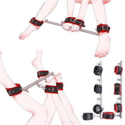 Bdsm Bondage Removable Stainless Steel Spreader Bar Sex Slave Hand Cuffs Ankle Cuff Open Leg Restraint SM Cosplay Couple Sex Toy - My StoreBdsm Bondage Removable Stainless Steel Spreader Bar Sex Slave Hand Cuffs Ankle Cuff Open Leg Restraint SM Cosplay Couple Sex Toy33sextoysMy StoreRed Hand CuffsRed Hand CuffsBdsm Bondage Removable Stainless Steel Spreader Bar Sex Slave Hand Cuffs Ankle Cuff Open Leg Restraint SM Cosplay Couple Sex Toy