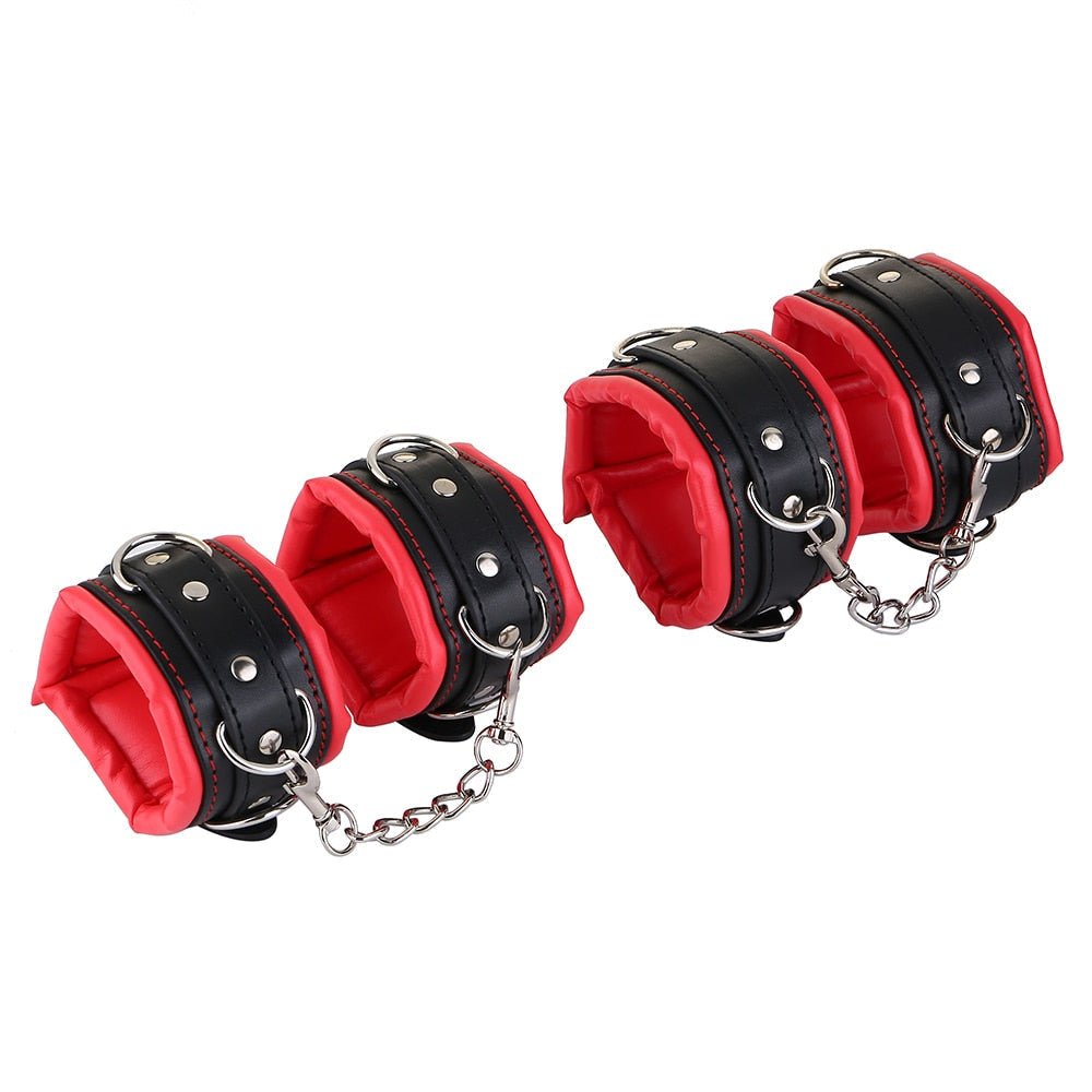 Bdsm Bondage Removable Stainless Steel Spreader Bar Sex Slave Hand Cuffs Ankle Cuff Open Leg Restraint SM Cosplay Couple Sex Toy - My StoreBdsm Bondage Removable Stainless Steel Spreader Bar Sex Slave Hand Cuffs Ankle Cuff Open Leg Restraint SM Cosplay Couple Sex Toy33sextoysMy StoreRed Hand CuffsRed Hand CuffsBdsm Bondage Removable Stainless Steel Spreader Bar Sex Slave Hand Cuffs Ankle Cuff Open Leg Restraint SM Cosplay Couple Sex Toy