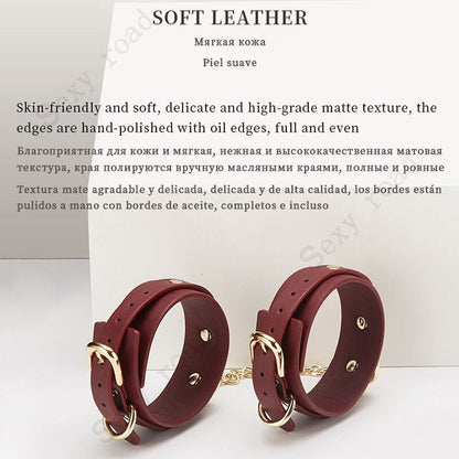 BDSM ชุดเครื่องราง Bundle Bondage หนังชุดยับยั้งชั่งใจทาส Handcuffs ห่วง Whip สุนัข Slave เกมสำหรับผู้ใหญ่ - My StoreBDSM ชุดเครื่องราง Bundle Bondage หนังชุดยับยั้งชั่งใจทาส Handcuffs ห่วง Whip สุนัข Slave เกมสำหรับผู้ใหญ่thai - adultMy StorebrownBDSM ชุดเครื่องราง Bundle Bondage หนังชุดยับยั้งชั่งใจทาส Handcuffs ห่วง Whip สุนัข Slave เกมสำหรับผู้ใหญ่