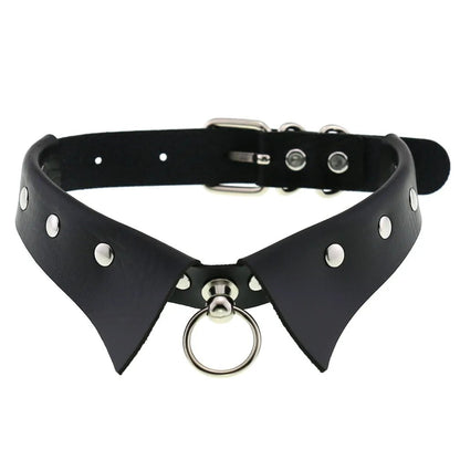 BDSM Different Style Fashion Punk Men Torques Necklace Gothic PU Leather Choker Collar Necklace Women Body Chain - My StoreBDSM Different Style Fashion Punk Men Torques Necklace Gothic PU Leather Choker Collar Necklace Women Body Chainthai - adultMy Storeblack - starBDSM Different Style Fashion Punk Men Torques Necklace Gothic PU Leather Choker Collar Necklace Women Body Chain