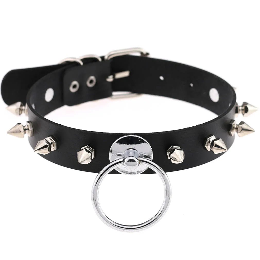 BDSM Different Style Fashion Punk Men Torques Necklace Gothic PU Leather Choker Collar Necklace Women Body Chain - My StoreBDSM Different Style Fashion Punk Men Torques Necklace Gothic PU Leather Choker Collar Necklace Women Body Chainthai - adultMy Storeblack - 9BDSM Different Style Fashion Punk Men Torques Necklace Gothic PU Leather Choker Collar Necklace Women Body Chain