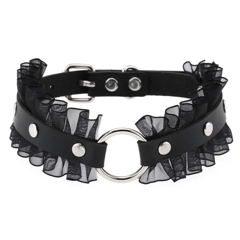 BDSM Different Style Fashion Punk Men Torques Necklace Gothic PU Leather Choker Collar Necklace Women Body Chain - My StoreBDSM Different Style Fashion Punk Men Torques Necklace Gothic PU Leather Choker Collar Necklace Women Body Chainthai - adultMy Storeblack - starBDSM Different Style Fashion Punk Men Torques Necklace Gothic PU Leather Choker Collar Necklace Women Body Chain