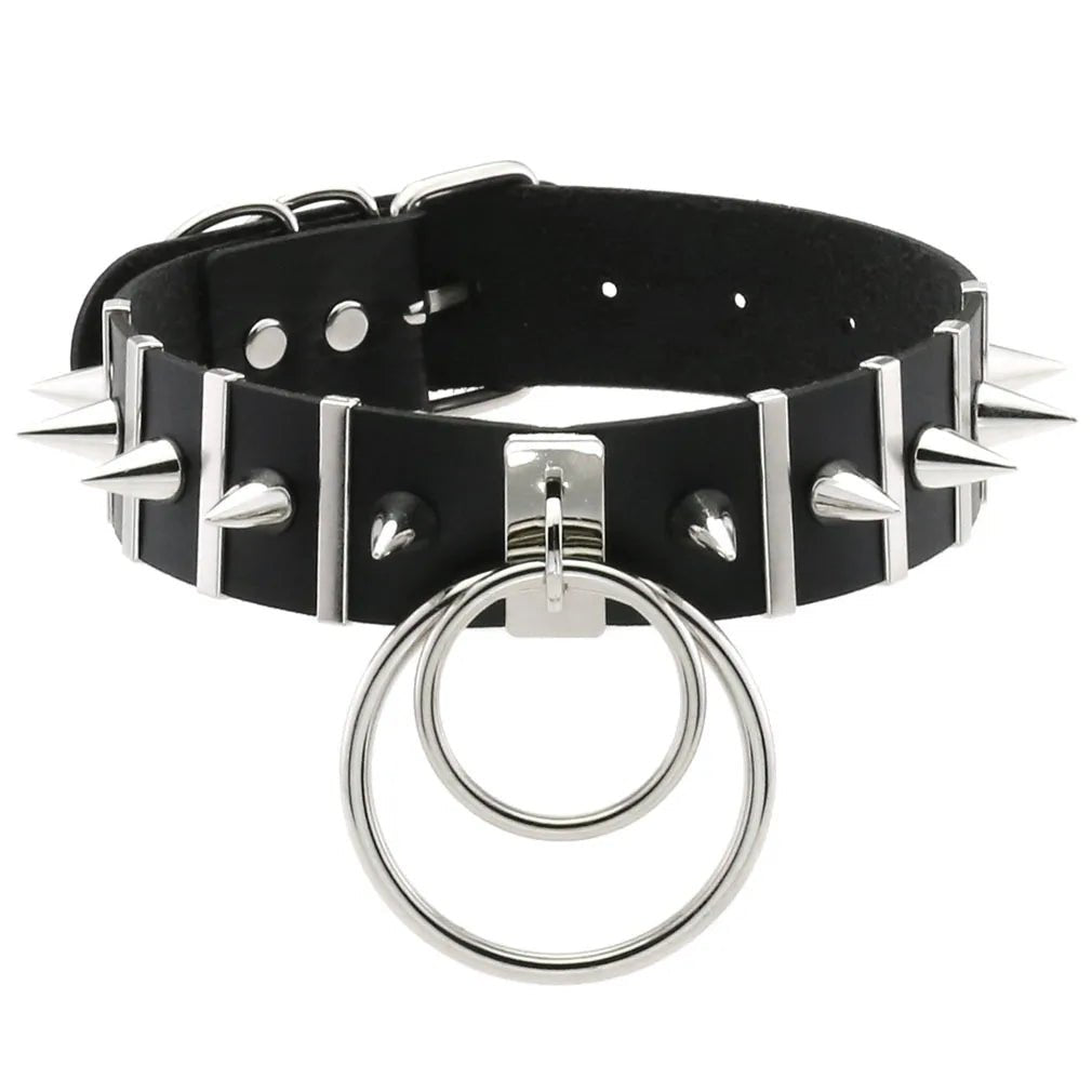 BDSM Different Style Fashion Punk Men Torques Necklace Gothic PU Leather Choker Collar Necklace Women Body Chain - My StoreBDSM Different Style Fashion Punk Men Torques Necklace Gothic PU Leather Choker Collar Necklace Women Body Chainthai - adultMy Storeblack - starBDSM Different Style Fashion Punk Men Torques Necklace Gothic PU Leather Choker Collar Necklace Women Body Chain