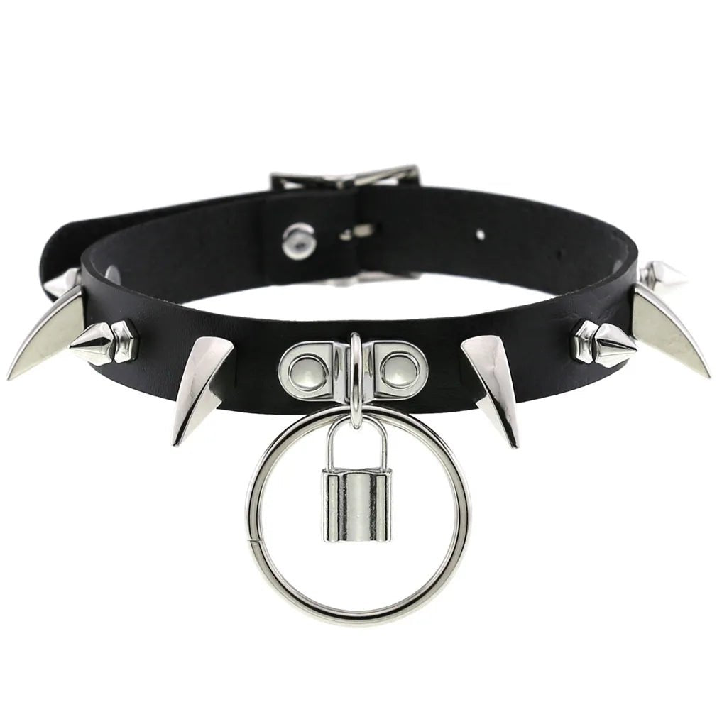 BDSM Different Style Fashion Punk Men Torques Necklace Gothic PU Leather Choker Collar Necklace Women Body Chain - My StoreBDSM Different Style Fashion Punk Men Torques Necklace Gothic PU Leather Choker Collar Necklace Women Body Chainthai - adultMy Storeblack - starBDSM Different Style Fashion Punk Men Torques Necklace Gothic PU Leather Choker Collar Necklace Women Body Chain