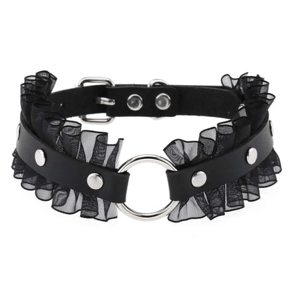 BDSM Different Style Fashion Punk Men Torques Necklace Gothic PU Leather Choker Collar Necklace Women Body Chain - My StoreBDSM Different Style Fashion Punk Men Torques Necklace Gothic PU Leather Choker Collar Necklace Women Body Chainthai - adultMy Storeblack - roundBDSM Different Style Fashion Punk Men Torques Necklace Gothic PU Leather Choker Collar Necklace Women Body Chain