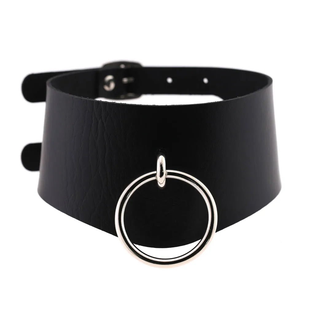 BDSM Different Style Fashion Punk Men Torques Necklace Gothic PU Leather Choker Collar Necklace Women Body Chain - My StoreBDSM Different Style Fashion Punk Men Torques Necklace Gothic PU Leather Choker Collar Necklace Women Body Chainthai - adultMy Storeblack - 3BDSM Different Style Fashion Punk Men Torques Necklace Gothic PU Leather Choker Collar Necklace Women Body Chain